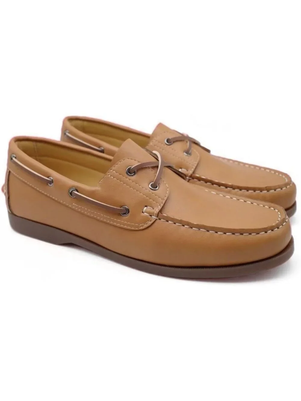 Classic Men's Boat Shoes | Stylish Finishing & Sewing | Comfortable & Versatile